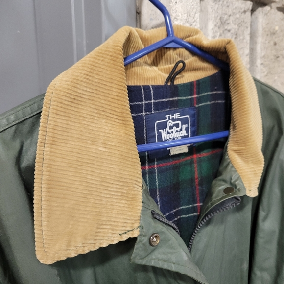 Vintage Woolrich Women’s Large Rain/Winter Trench Coat xlarge - Picture 9 of 10